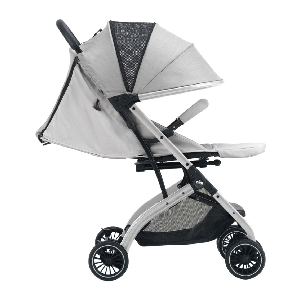 CAM Compass Compact Stroller - Melange Grigio