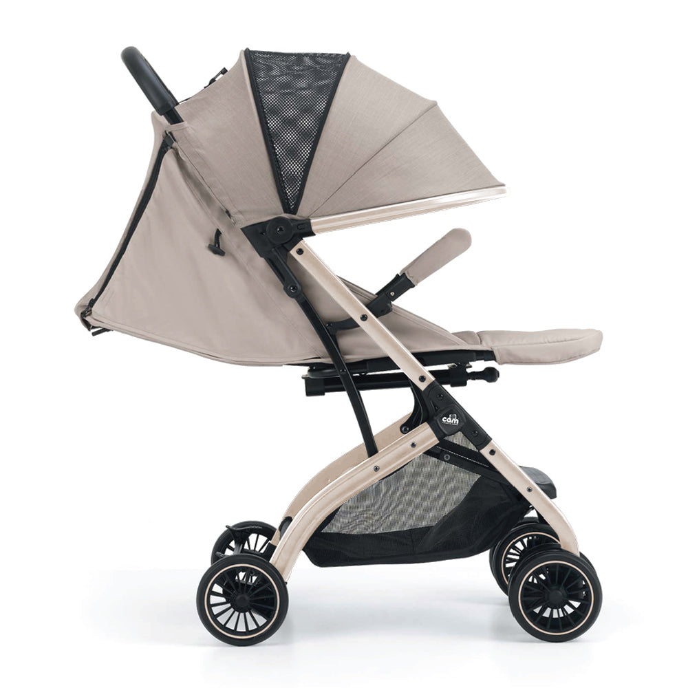 CAM Compass Compact Stroller - Melange Tortora