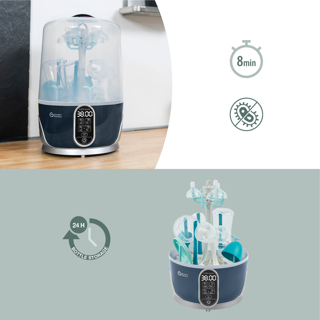 Babymoov Turbo Pure Bottle Sterilizer & Dryer