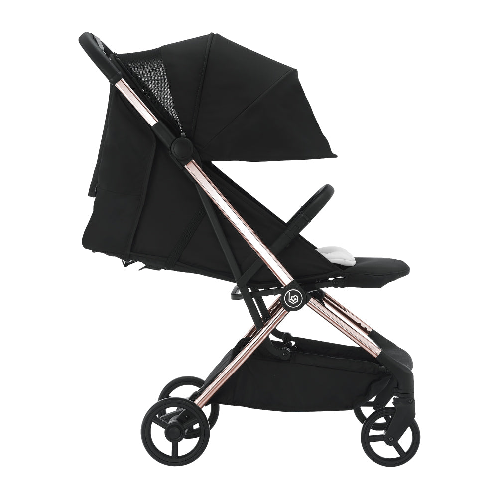 [COLOR ISSUE] Baby Star BRISA Auto-Fold Baby Stroller - Smoky