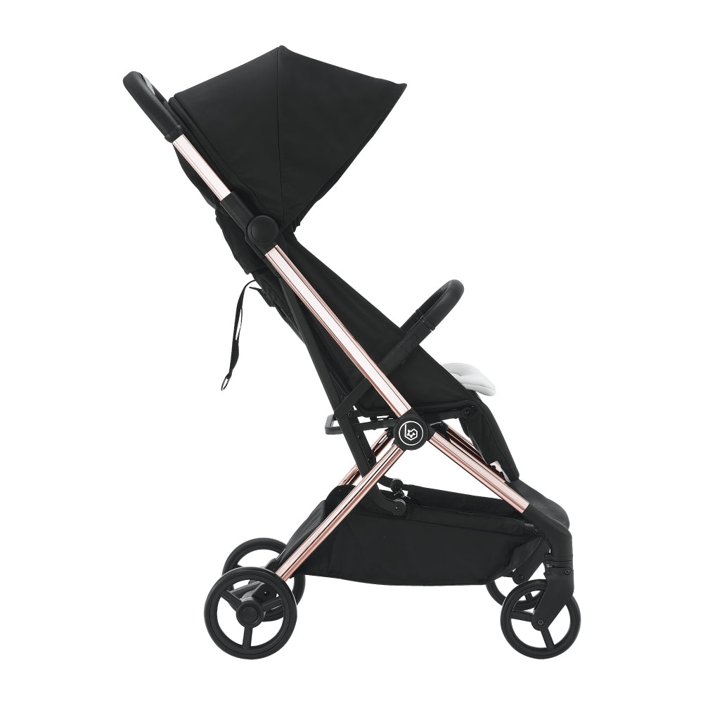 [COLOR ISSUE] Baby Star BRISA Auto-Fold Baby Stroller - Smoky