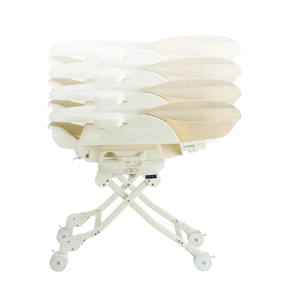 Baby Star Hi-Lo Swing High Chair - Beige