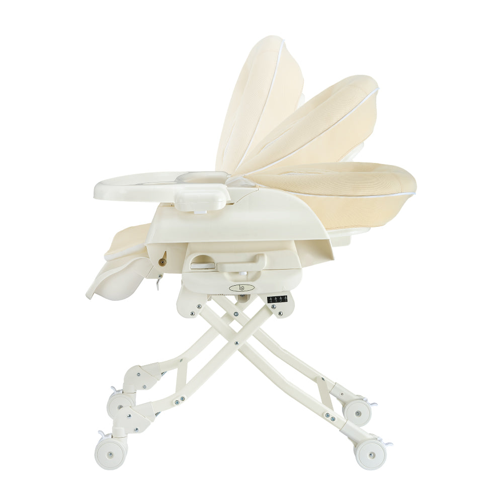 Baby Star Hi-Lo Swing High Chair - Beige