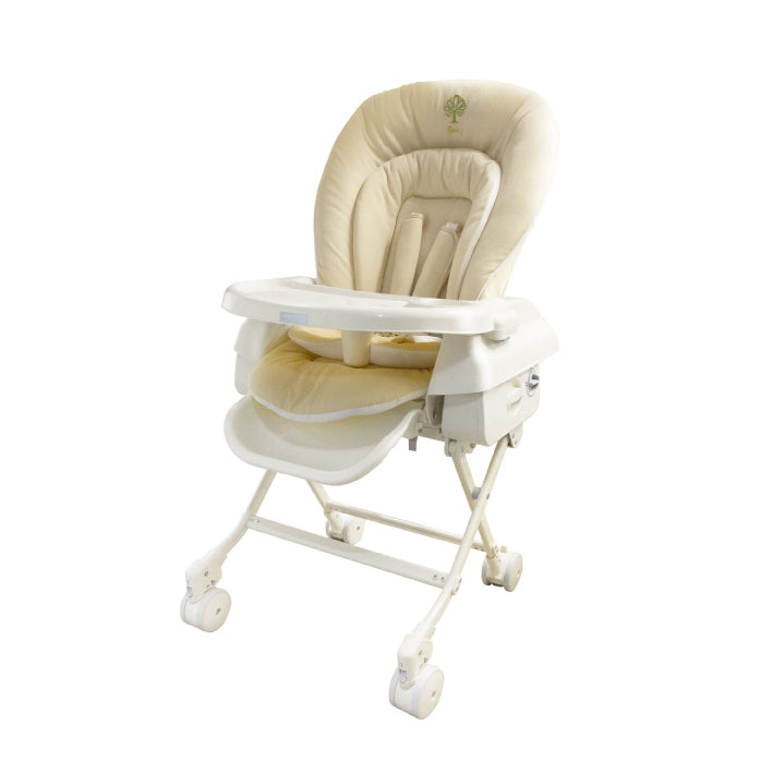 Baby Star Hi-Lo Swing High Chair - Beige **