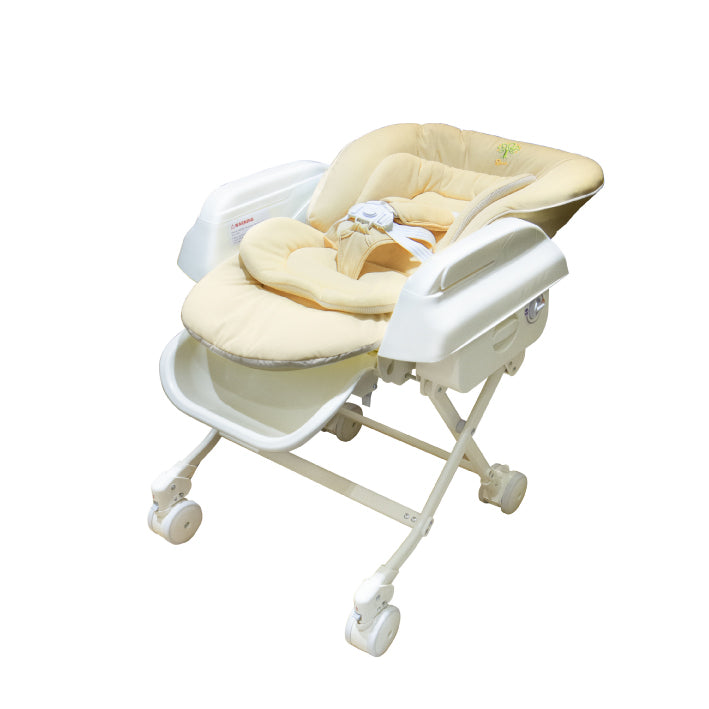 Baby Star Hi-Lo Swing High Chair - Beige **