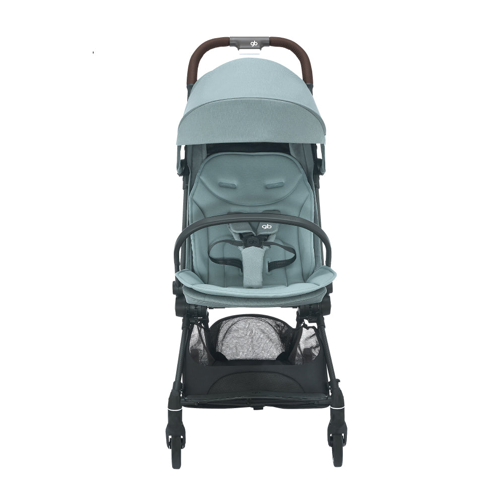 gb Gold Fyn Plus Carbon Fiber Baby Stroller - Opal Green