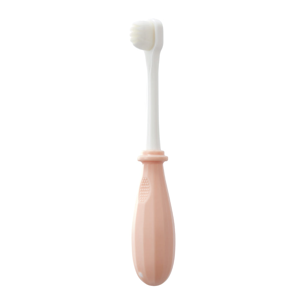 KUKU Soft Bristle Toothbrush 4-8 years - Blossom Pink