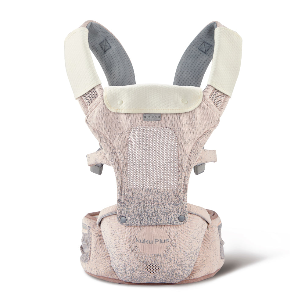 KUKU PLUS Air Hip Seat Carrier - Stylish Pink