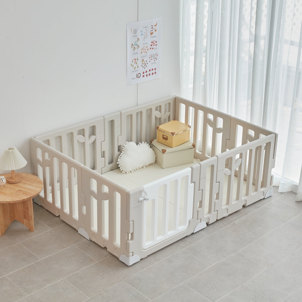 Caraz Leaf Cutie Baby Room - Cozy Beige (For Caraz Q4 mat)