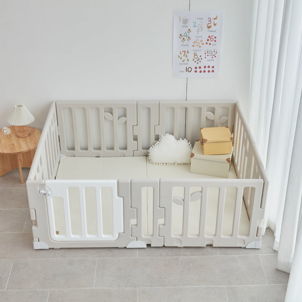 Caraz Leaf Cutie Baby Room - Cozy Beige (For Caraz Q4 mat)