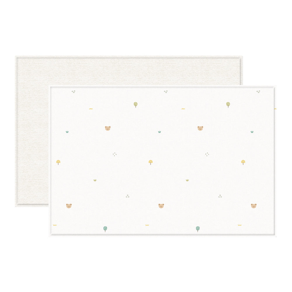 Parklon Lapure Soft Play Mat - Coco Bear + Sage Beige