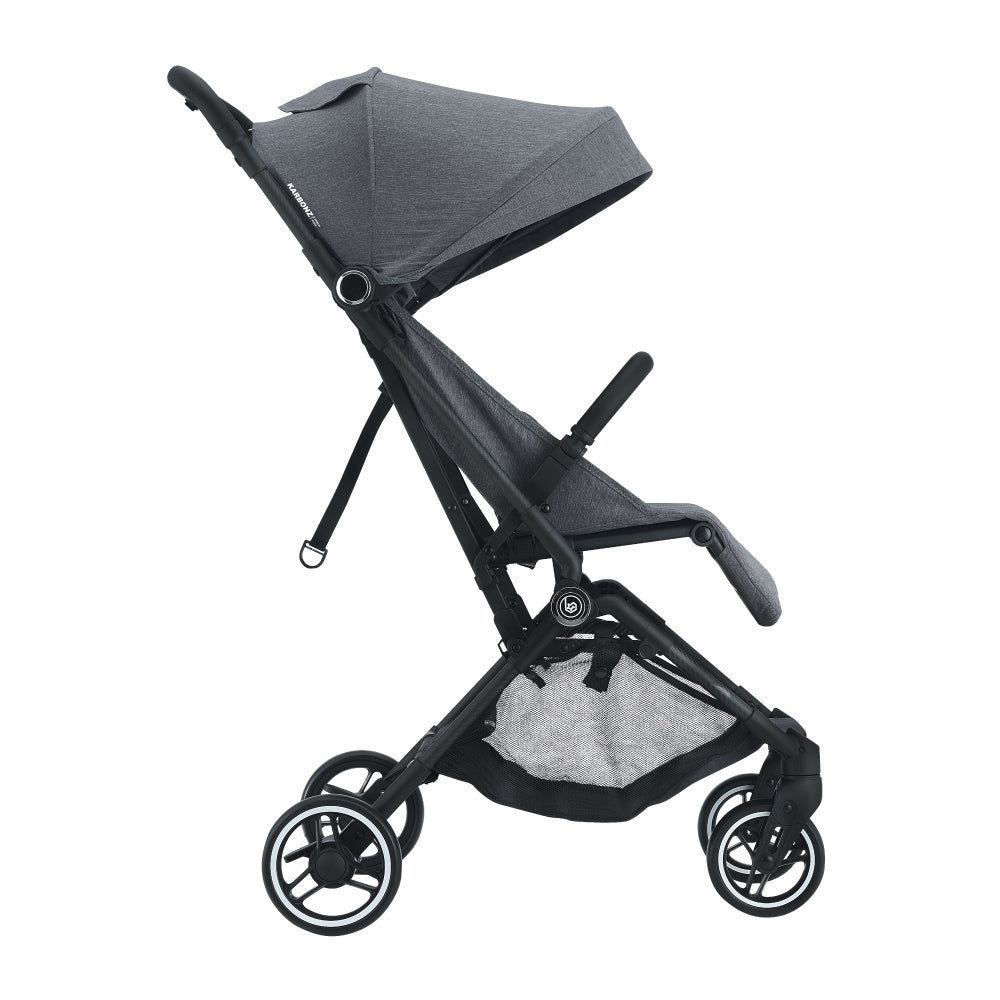 Baby Star Karbonz Carbon Fiber Baby Stroller - Steel