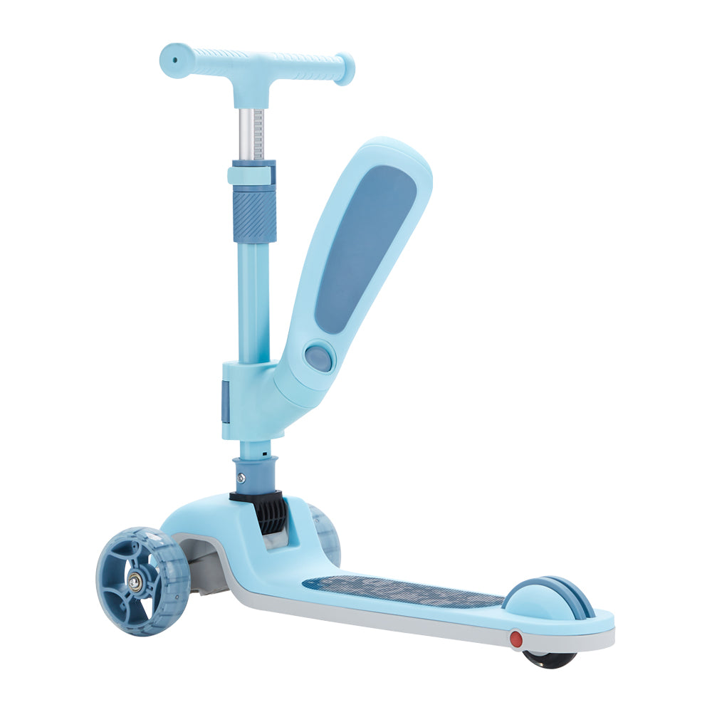 Kids Star Flex-Move 2-in-1 Kids Scooter - Blue/Robot