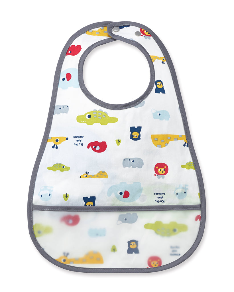 KUKU Animal Party Waterproof Baby Bib