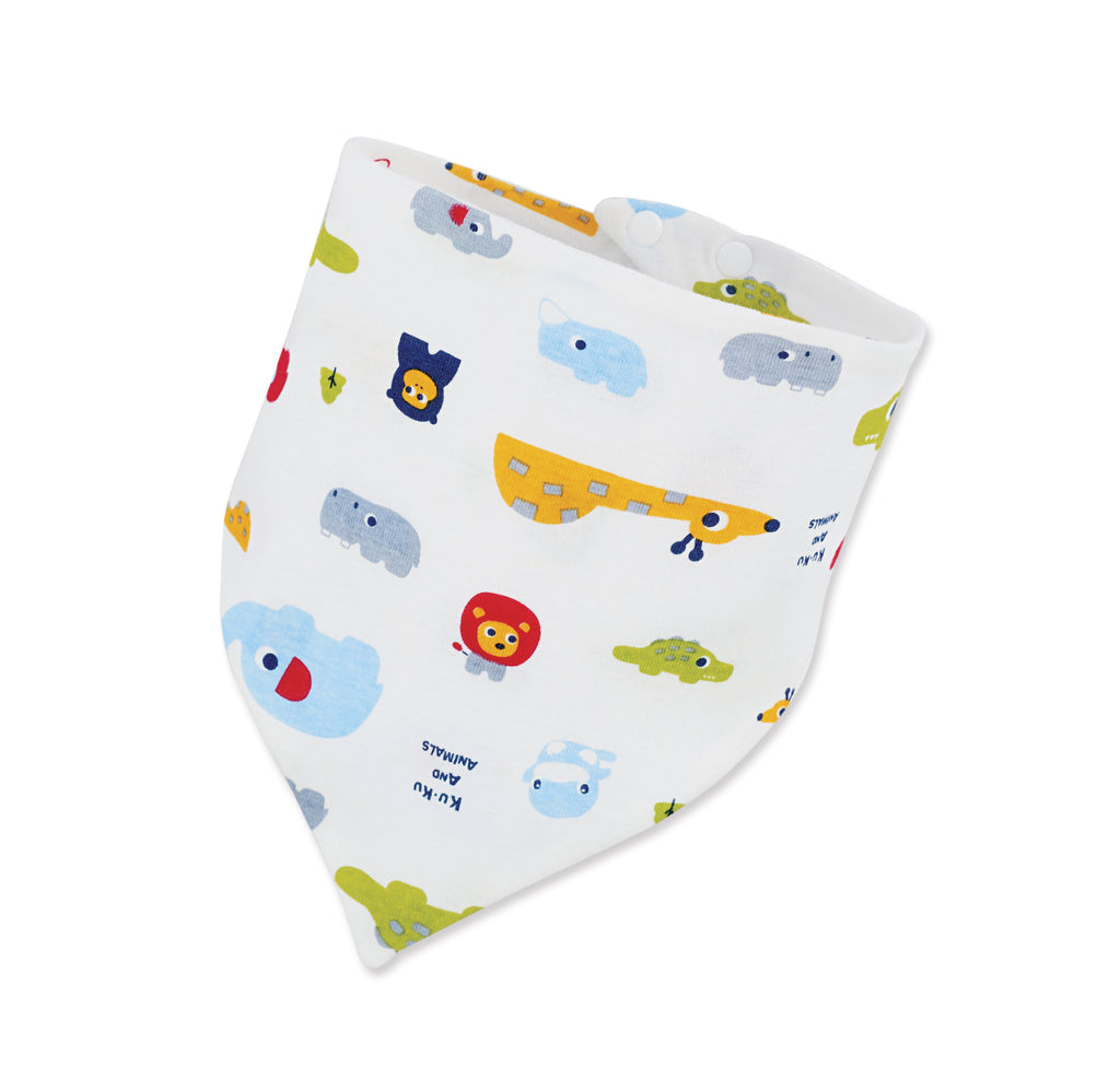 KUKU Animal Party Bandana Bib