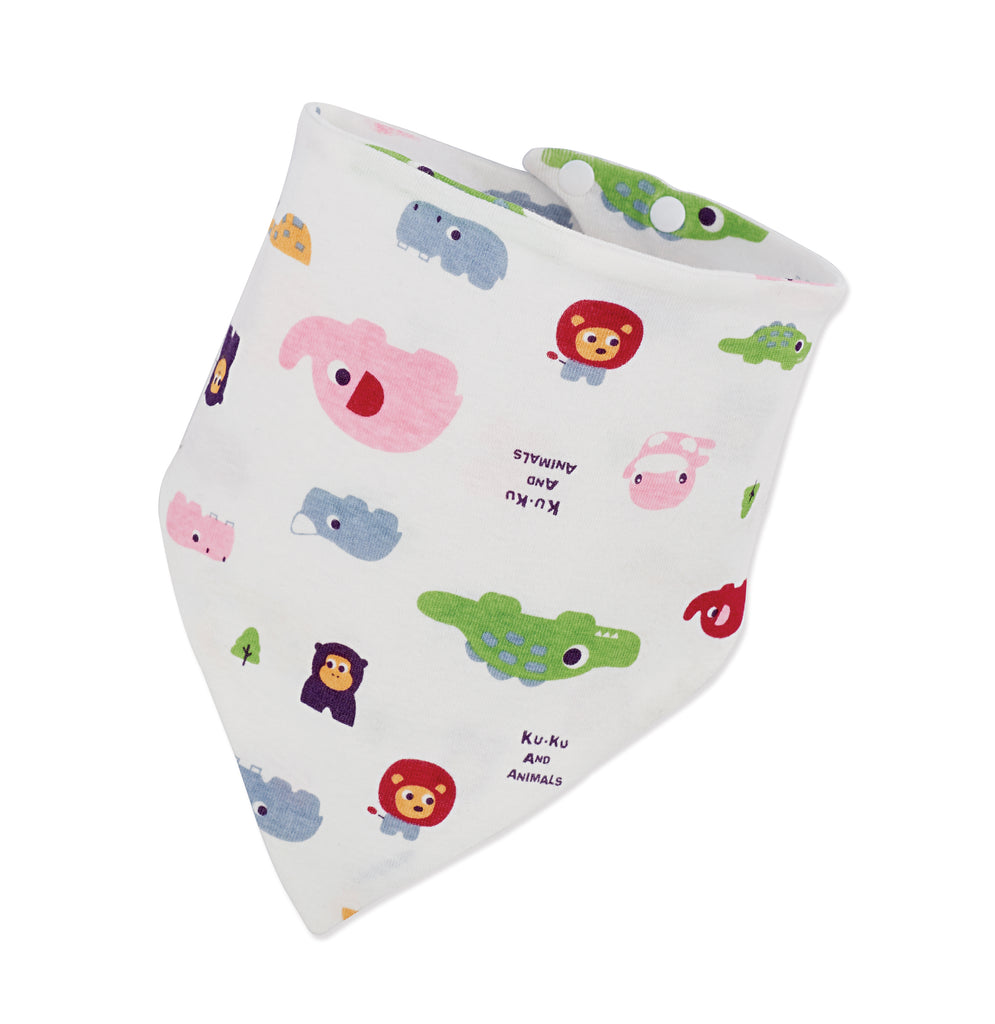 KUKU Animal Party Bandana Bib