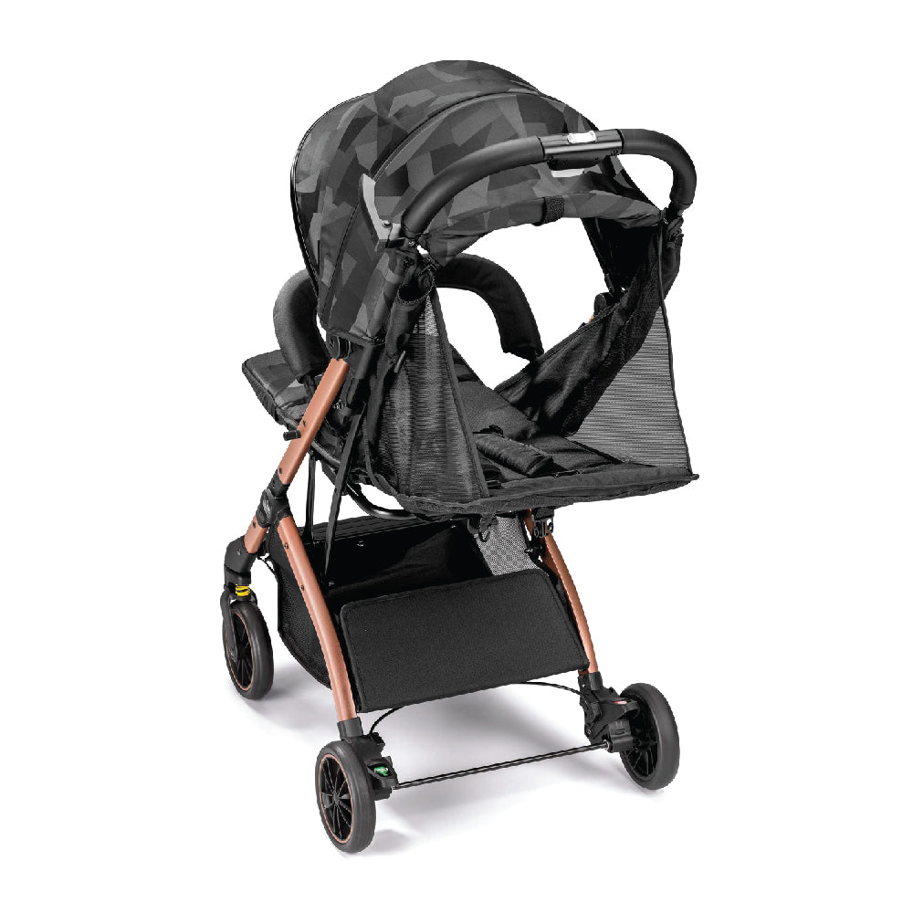 CAM Compass Compact Stroller - Jacquard Nero