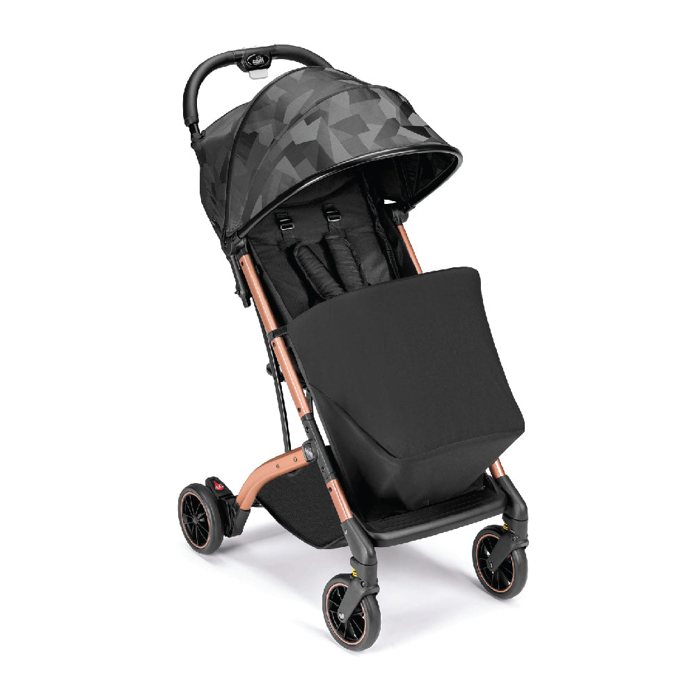 CAM Compass Compact Stroller - Jacquard Nero