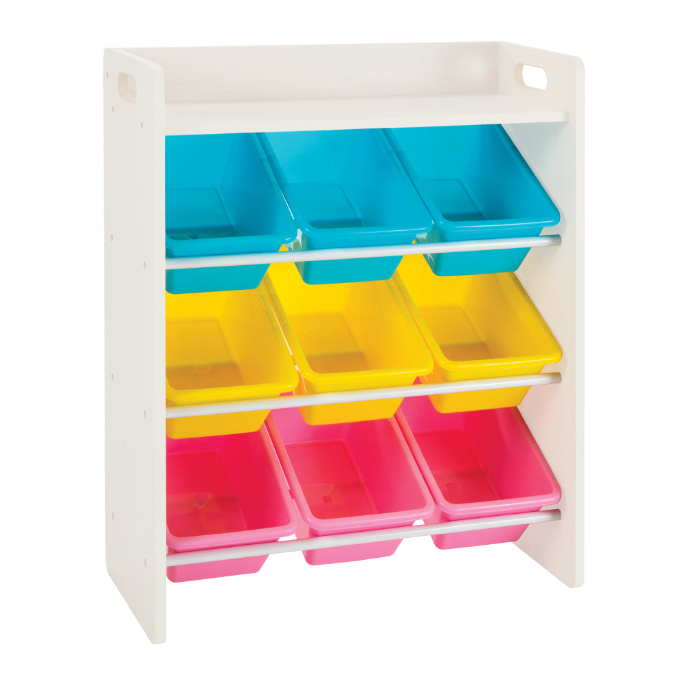 Baby Star x Delsun 9 Toy Storage Organizer with Shelf - Macaron