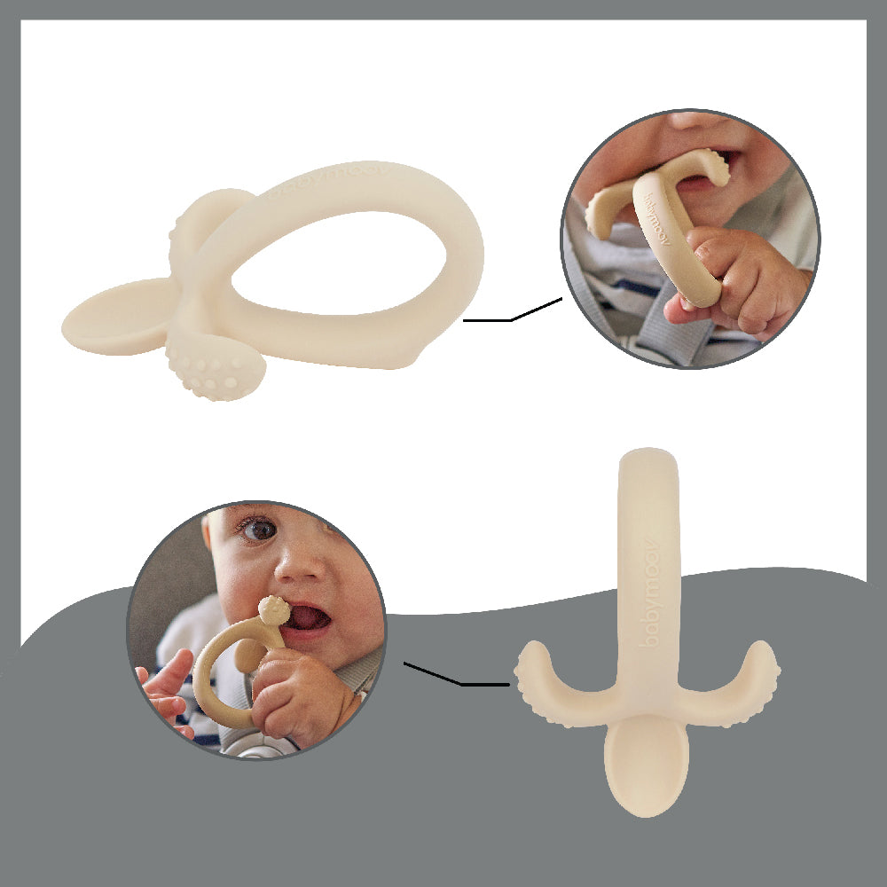 Babymoov First'Isy 3-Piece Silicone Bowl, Spoon & Bib Baby Weaning Set