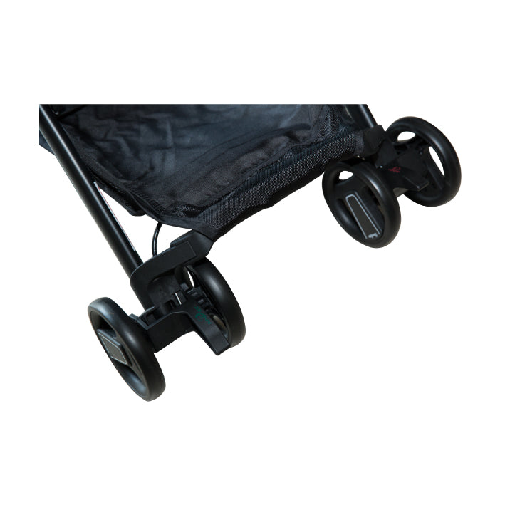 Cocolatte Minima Compact Stroller with Carrying Bag - Cool Black **