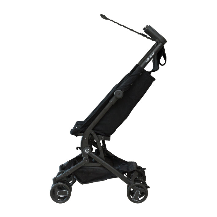 Cocolatte Minima Compact Stroller with Carrying Bag - Cool Black **