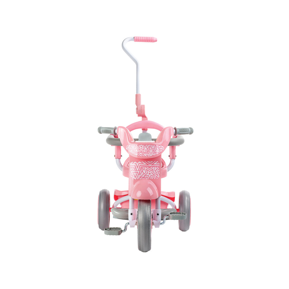 Kids Star 1st Move Foldable Tricycle - Sweet Pink