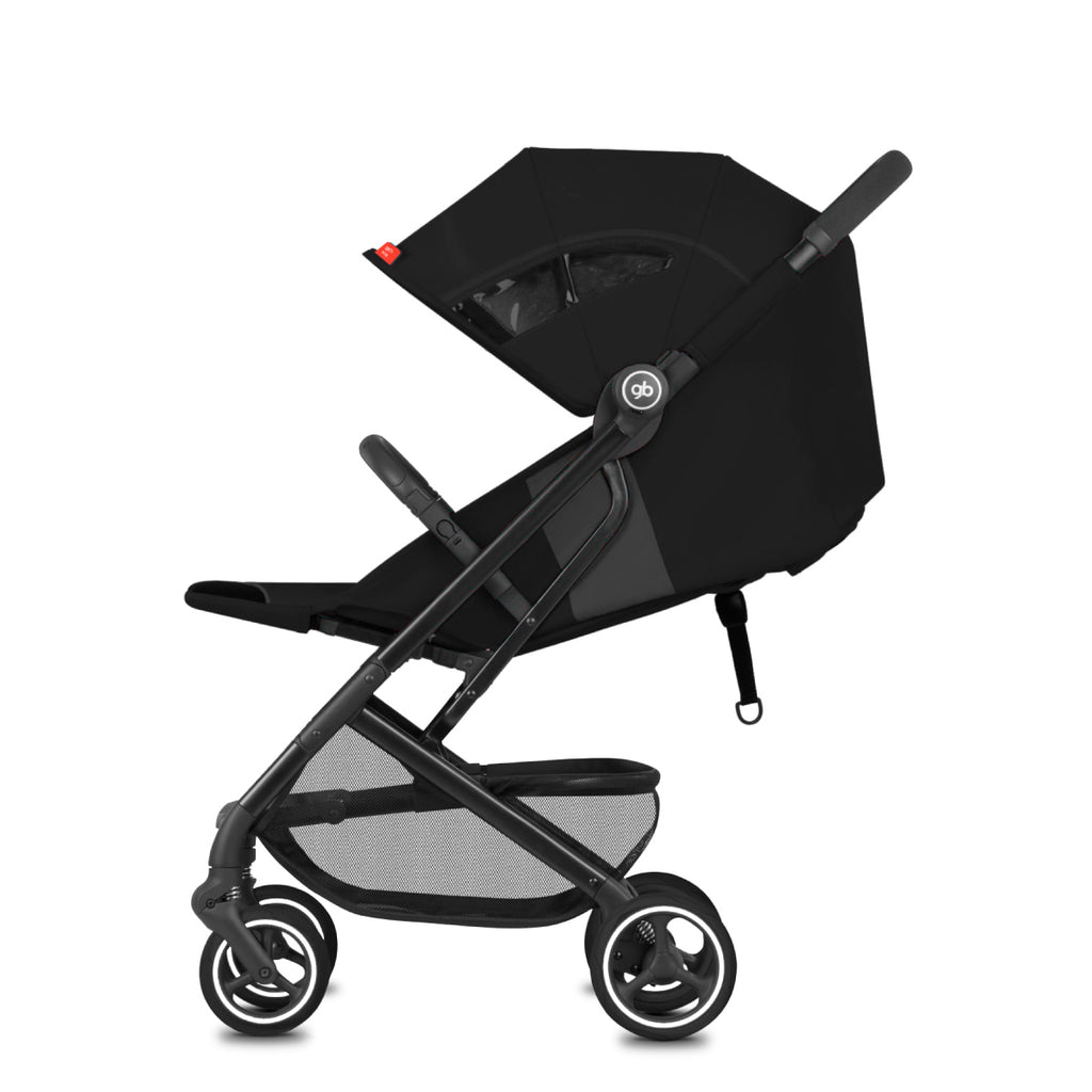 gb Gold Qbit+ All City Stroller with Carrying Strap - Velvet Black