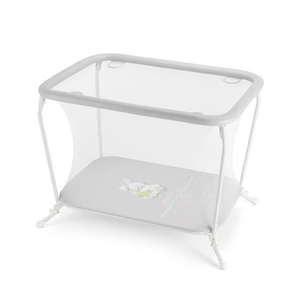 CAM Lusso Playpen - Grey/Rabbit