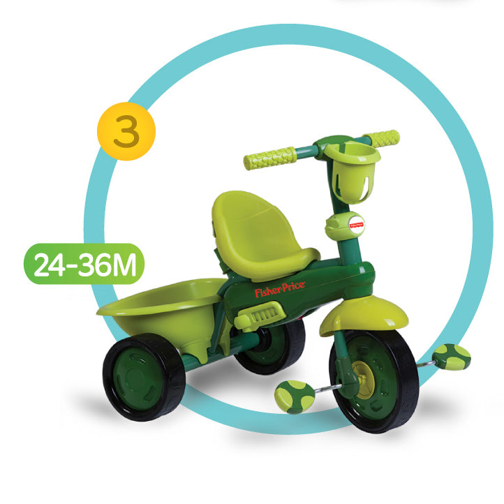 Fisher-Price Royal 3-in-1 Trike - Lion/Green