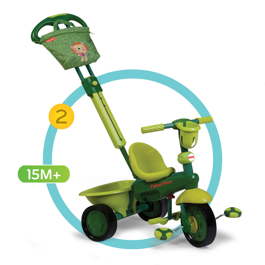 Fisher-Price Royal 3-in-1 Trike - Lion/Green