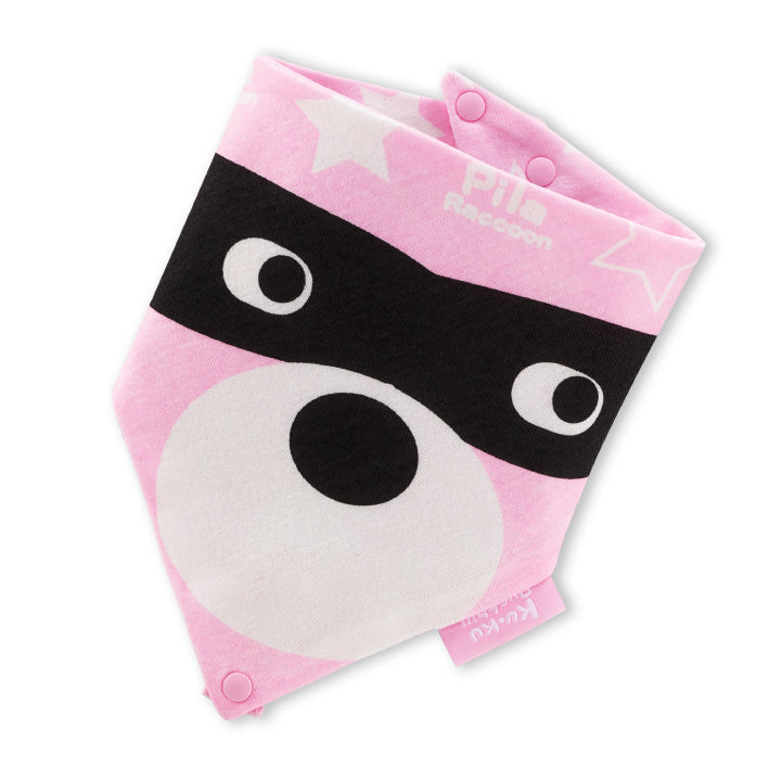 KUKU Pacifier Bandana Bib - Playful Twin